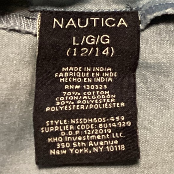 New Girls NAUTICA Wide Leg Jumpsuit - Picture 13 of 13